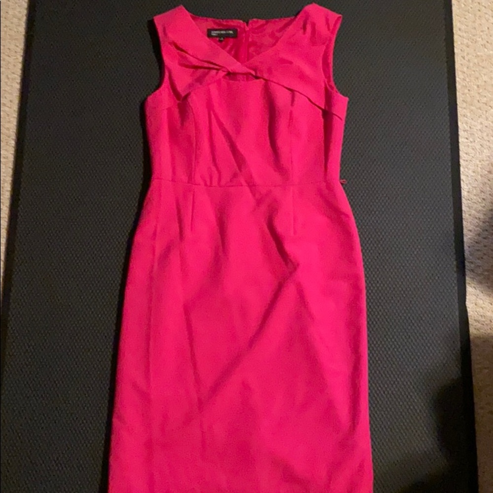 Jones New York Fuscia Sleeveless Dress